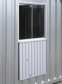 S&auml;bu Schiebefenster f&uuml;r Materialcontainer