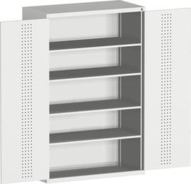 bott Systemschrank cubio mit Lochplattentüren, 2 Schublade(n)