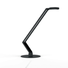 Luctra LED-Schreibtischleuchte Radial Table Base mit biologisch wirksamem Licht, Licht kalt- bis warmweiß - biologisch wirksames Licht, schwarz