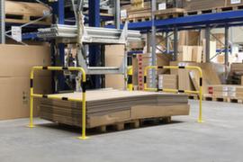 Moravia Leichter Schutzbügel MORION Small für den Innenbereich, Höhe x Breite 1000 x 1500 mm