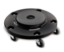 Rubbermaid Rollwagen BRUTE&reg; f&uuml;r Sammelcontainer, f&uuml;r 76 - 121 l Beh&auml;lter, Polyethylen/Metall schwarz