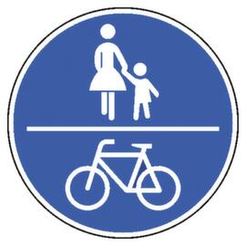 Fuß-/Radwegschild SafetyMarking® gemäß StVO