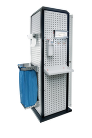 Kappes Lochplattenschrank RasterPlan® ToolTower® als Hygienestation