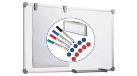 MAUL Whiteboard MAULpro mit Starter-Set, Höhe x Breite 600 x 900 mm