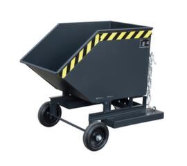 Bauer Sp&auml;ne-Kippwagen SKW-ET 250 mit Ablasshahn