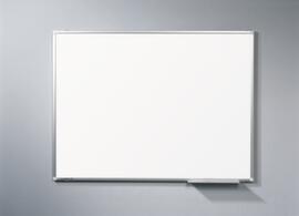 Legamaster Emailliertes Whiteboard PREMIUM PLUS in weiß, Höhe x Breite 1200 x 1200 mm