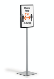 Durable Infoständer INFO STAND BASIC, Höhe x Breite x Tiefe 1402 x 323 x 305 mm