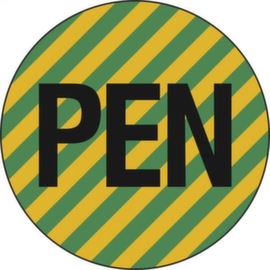 Hinweisetiketten SafetyMarking®, "PEN (Neutralleiter mit Schutzfunktion)"