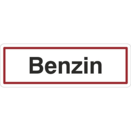 Kfz-Hinweisschild SafetyMarking®, "Benzin"