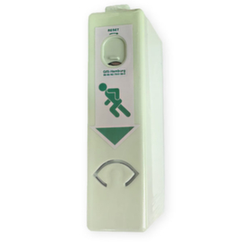 Einhand-Türwächter GfS, Zink, langnachleuchtend