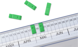 EICHNER Aufstecker für Signalreiterleisten, grün