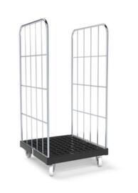 Rollbehälter BASICline, Traglast 500 kg, Länge x Breite 815 x 724 mm