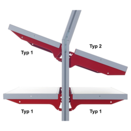 Ablageboden Typ A 800 x 400 mm