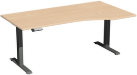 Gera Elektrisch höhenverstellbarer Freiform-Schreibtisch Elevate Plus mit T-Fußgestell