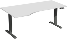 Gera Elektrisch höhenverstellbarer Freiform-Schreibtisch Elevate Plus mit T-Fußgestell