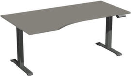 Gera Elektrisch höhenverstellbarer Freiform-Schreibtisch Elevate Plus mit T-Fußgestell