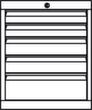 PAVOY Schubladenschrank Basis Plus Technische Zeichnung 4 S