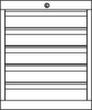 PAVOY Schubladenschrank Basis Plus Technische Zeichnung 3 S