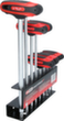 KS Tools T-Griff-Torx-Winkelstiftschlüssel-Satz Standard 5 S