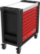 KS Tools PERFORMANCEplus P25 SCHWARZ/ROT Werkstattwagen mit 8 Schubladen Standard 6 S