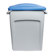 Rubbermaid Auflagedeckel für Papier Slim Jim® für Wertstoffsammler, blau Standard 7 S