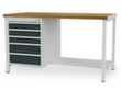 Bedrunka + Hirth Werkbank mit Multiplexplatte