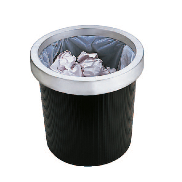 helit Sackhalter für Papierkorb, silber Standard 1 ZOOM