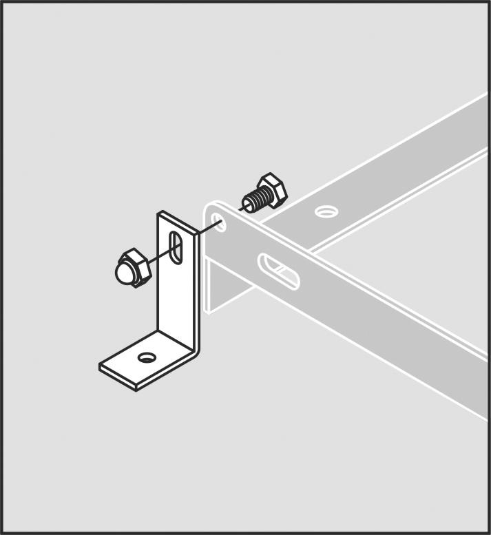 Bodenbefestigung für Fahrradständer