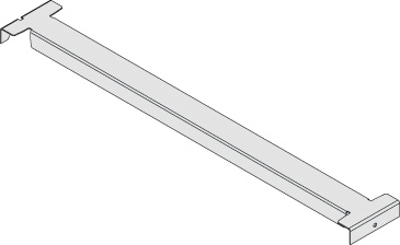 Tiefenauflage für Palettenregal, Tiefe 1100 mm Technische Zeichnung 1 ZOOM