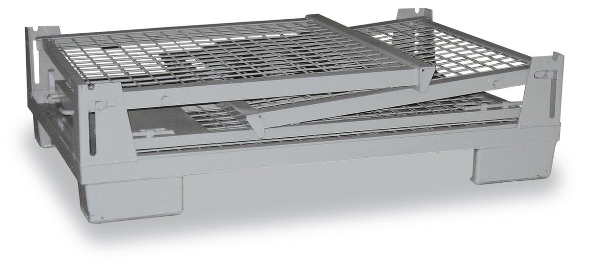 Faltbare Gitterbox-Palette, Länge x Breite 1200 mm x 800 mm Standard 1 ZOOM