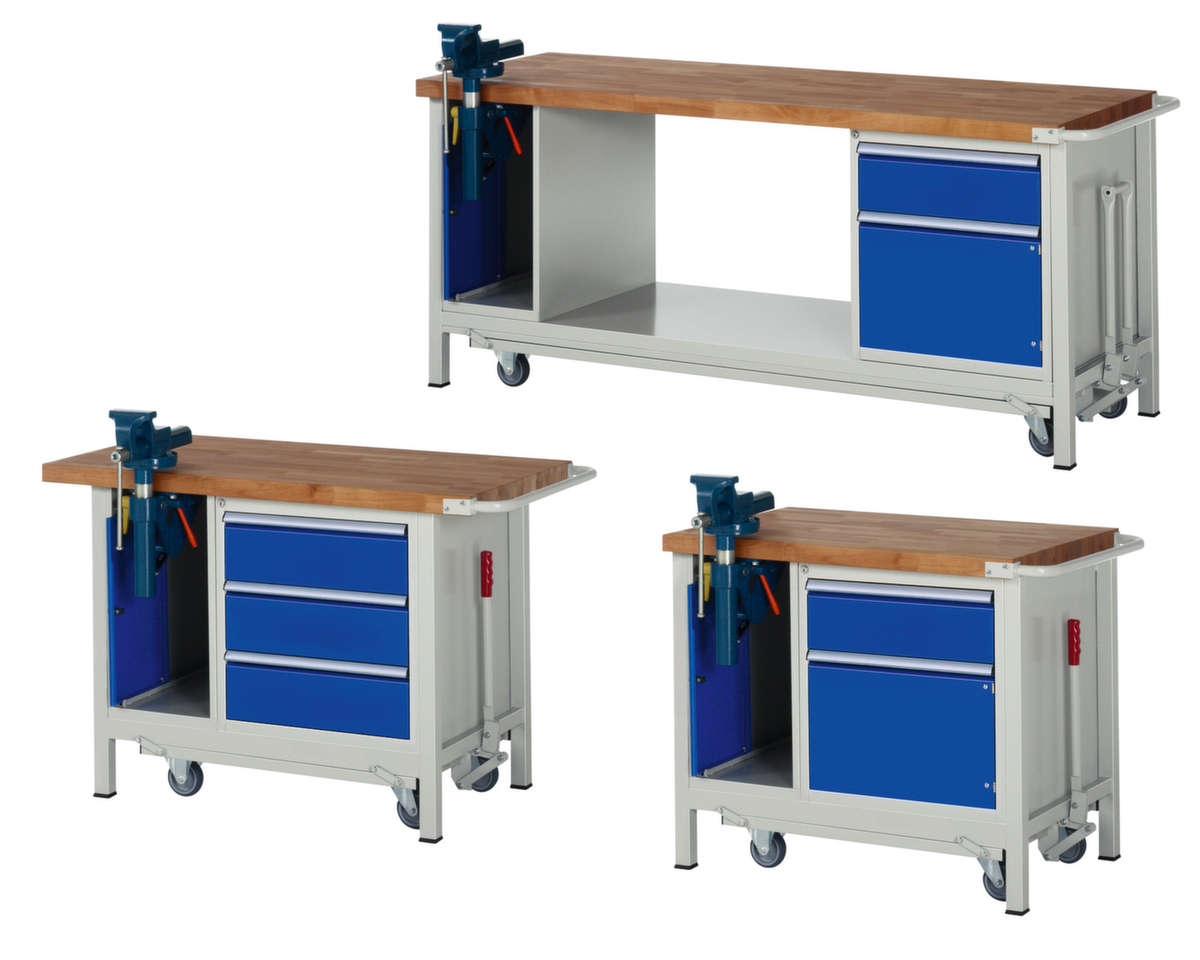 RAU Werkbank Serie 8000 mit Schraubstock Standard 1 ZOOM