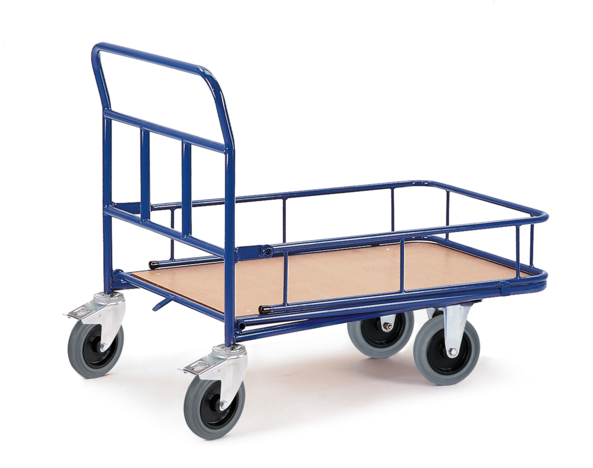 Rollcart C+C Wagen mit Geländer, Traglast 400 kg, Ladefläche 960 x 635 mm Standard 1 ZOOM