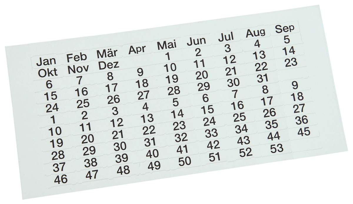 EICHNER Selbstklebefolie für Planungstafel Standard 1 ZOOM