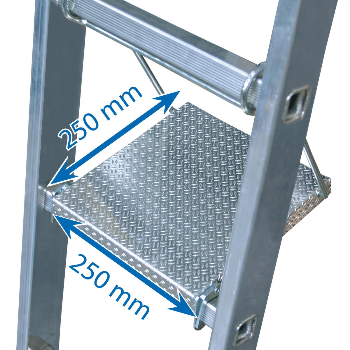 Krause Einhängetritt CombiSystem für Sprossenstehleiter, 250 mm Detail 1 ZOOM