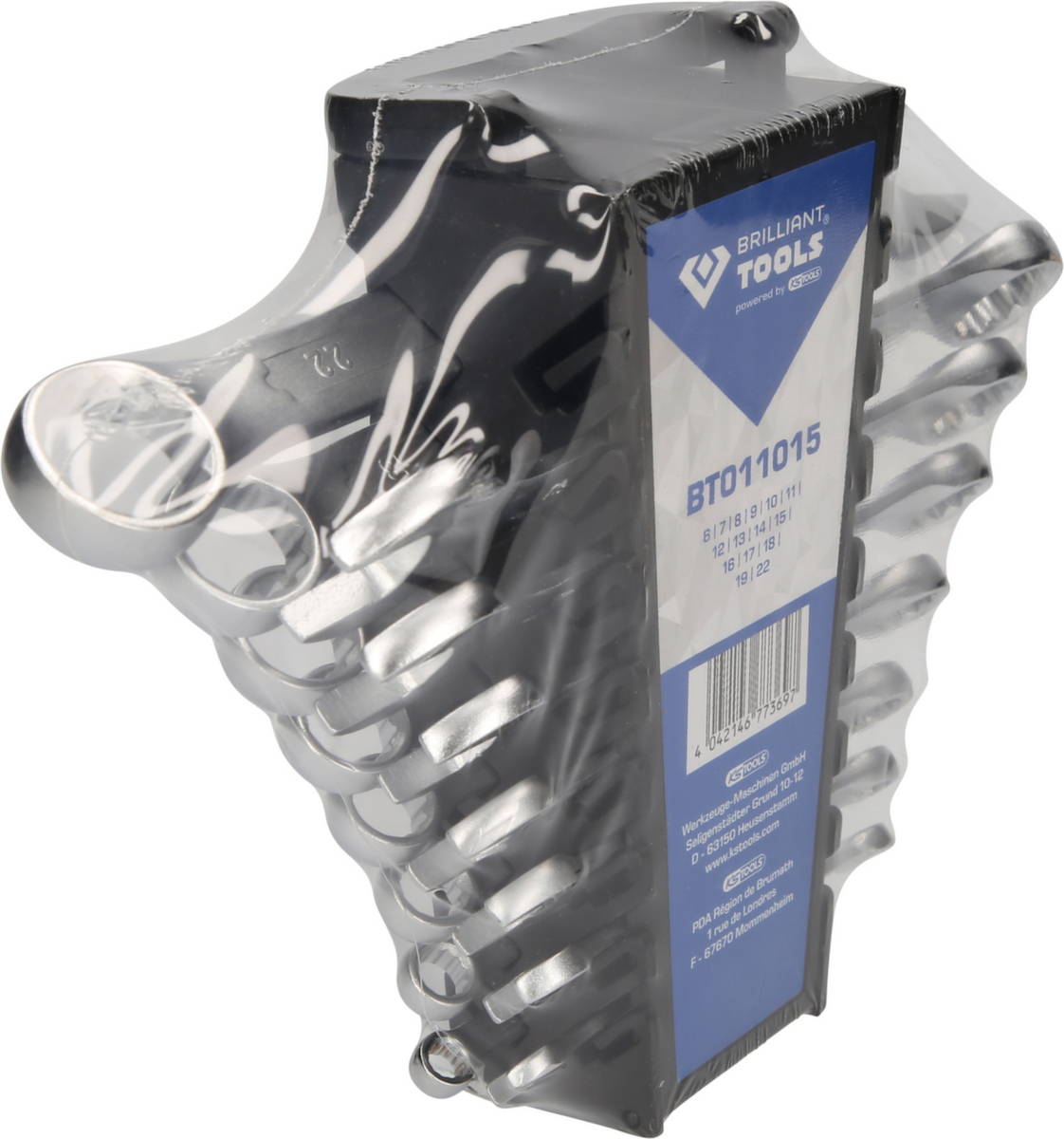 Brilliant Tools Ring-Maulschlüssel-Satz Standard 7 ZOOM