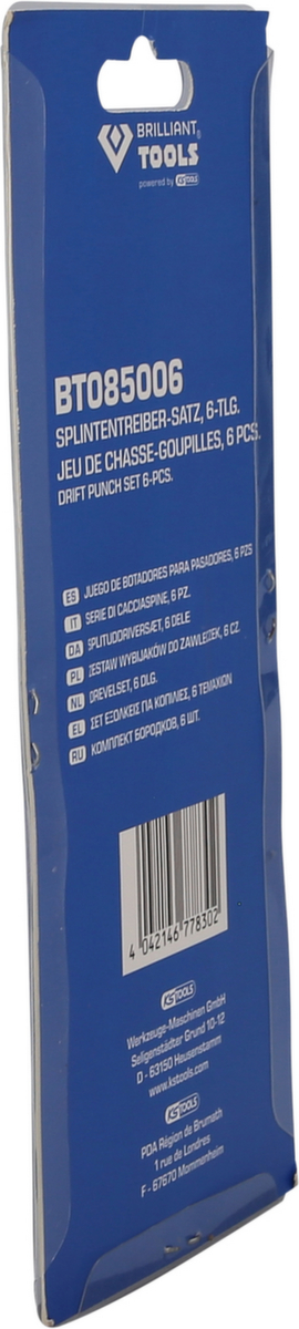 Brilliant Tools Splintentreiber-Satz Standard 7 ZOOM