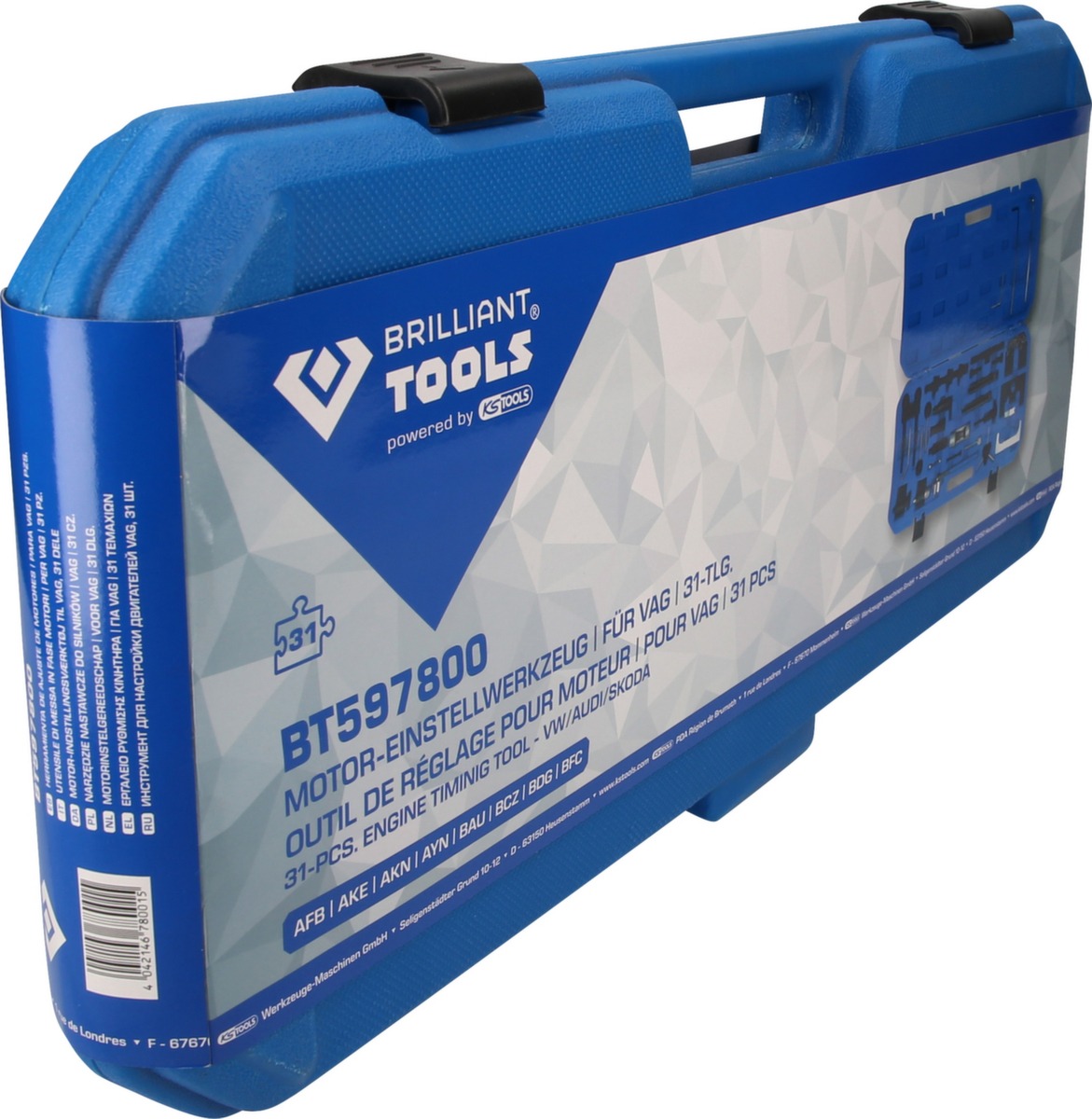 Brilliant Tools Motor-Einstellwerkzeug-Satz für VAG Standard 7 ZOOM