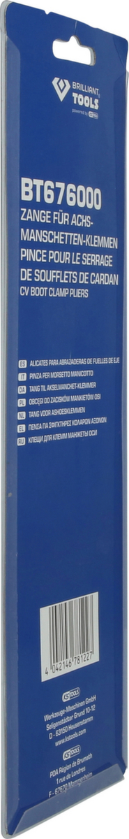 Brilliant Tools Achsmanschetten-Klemm-Zange Standard 7 ZOOM