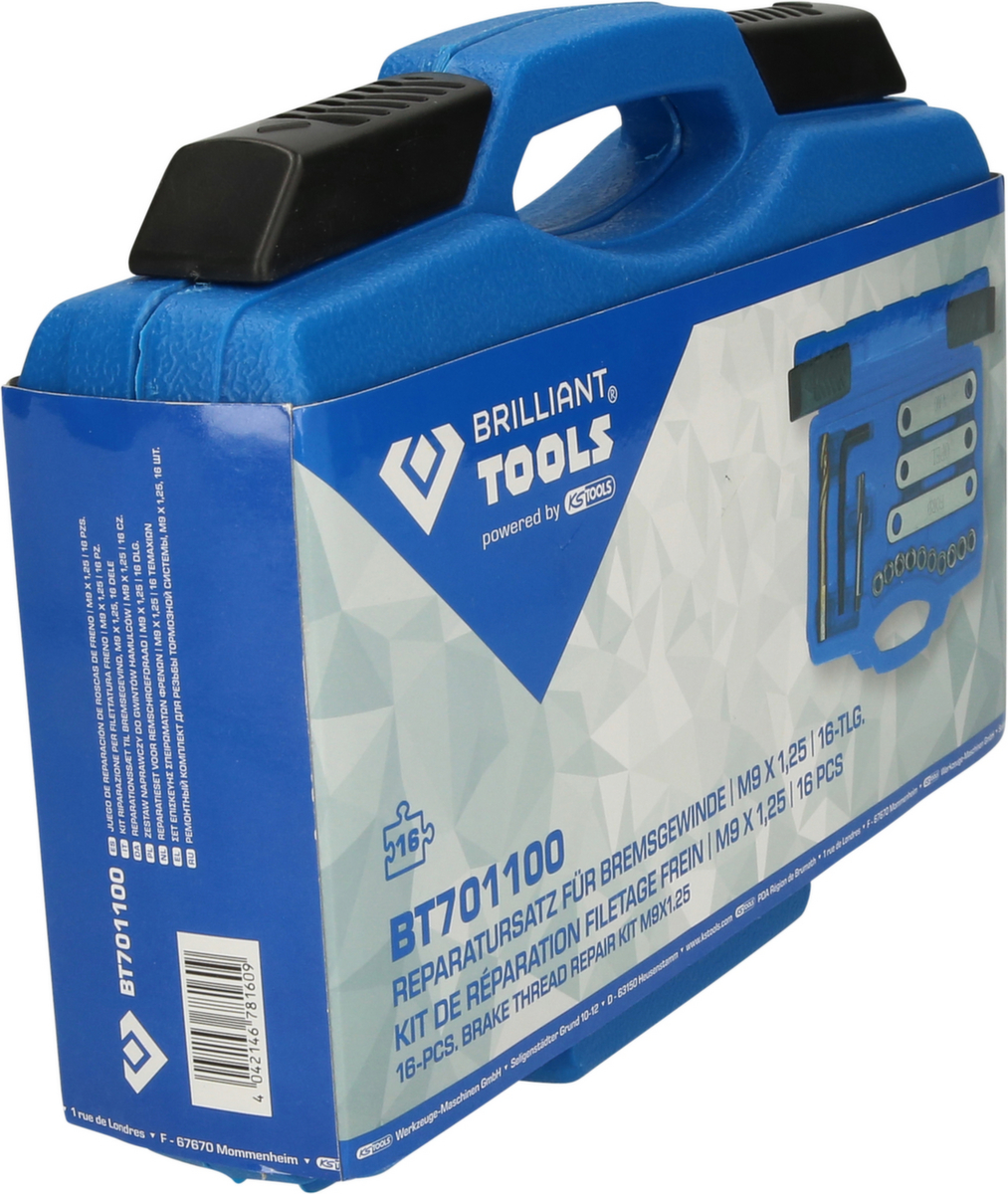 Brilliant Tools Reparatursatz für Bremsgewinde Standard 7 ZOOM