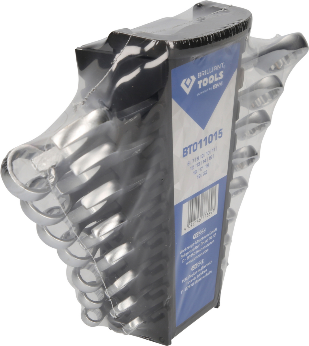 Brilliant Tools Ring-Maulschlüssel-Satz Standard 9 ZOOM