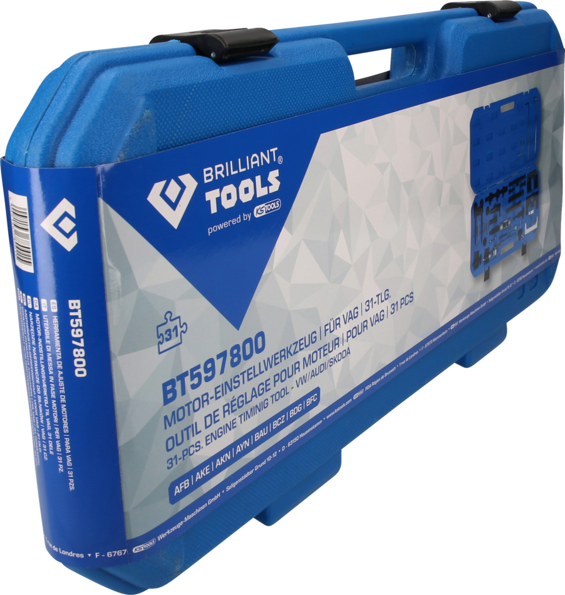 Brilliant Tools Motor-Einstellwerkzeug-Satz für VAG Standard 9 ZOOM