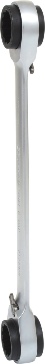 KS Tools 4 in 1 GEARplus umschaltbar Doppel-Ratschenringschlüssel Standard 2 ZOOM