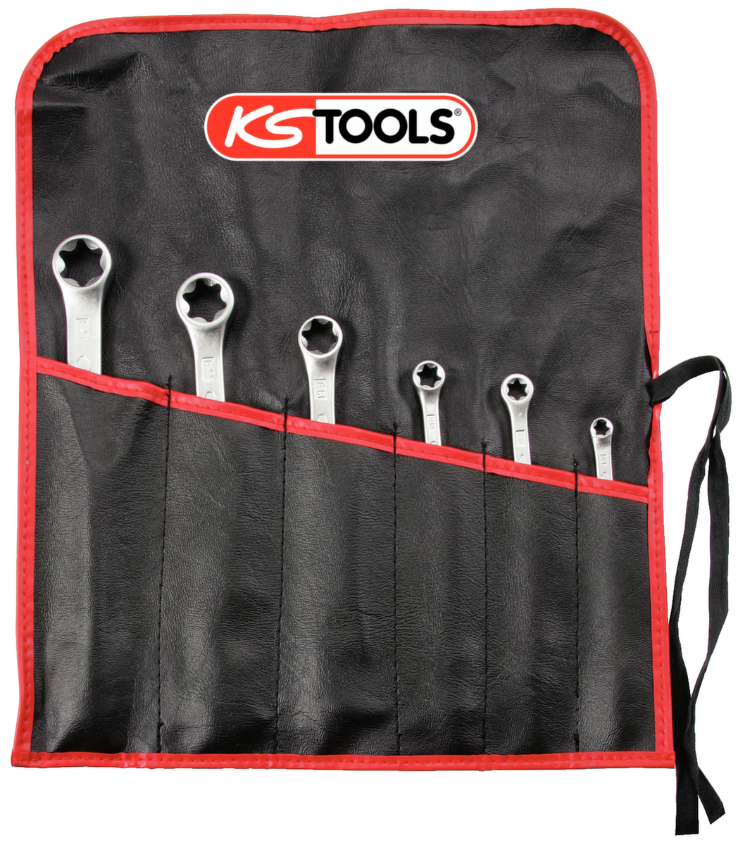 KS Tools Torx-E-Doppel-Ringschlüssel-Satz Standard 2 ZOOM