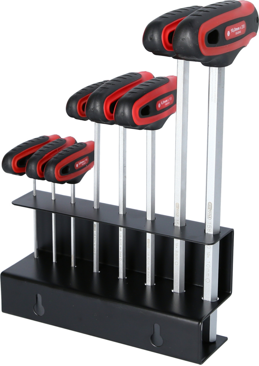 KS Tools T-Griff-Innensechskant-Schlüssel-Satz Standard 3 ZOOM