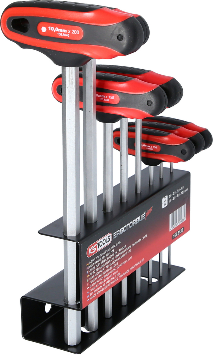 KS Tools T-Griff-Innensechskant-Schlüssel-Satz Standard 4 ZOOM