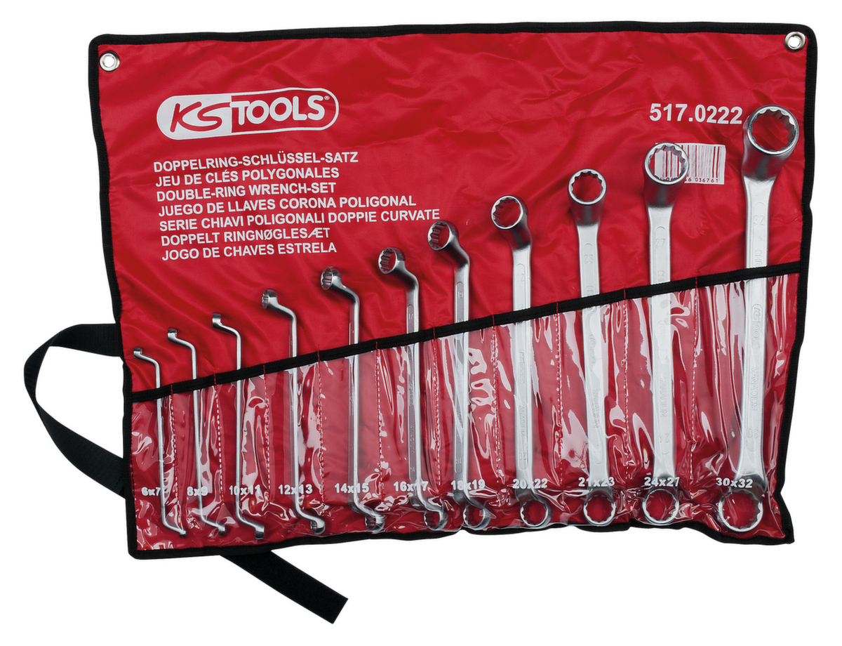 KS Tools Doppel-Ringschlüssel-Satz Standard 3 ZOOM