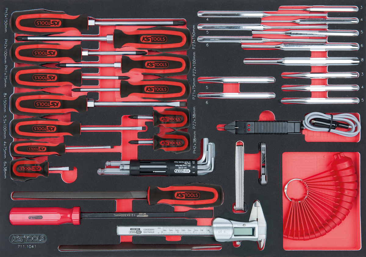 KS Tools SCS Schraubendreher- und Messgeräte-Satz Standard 2 ZOOM