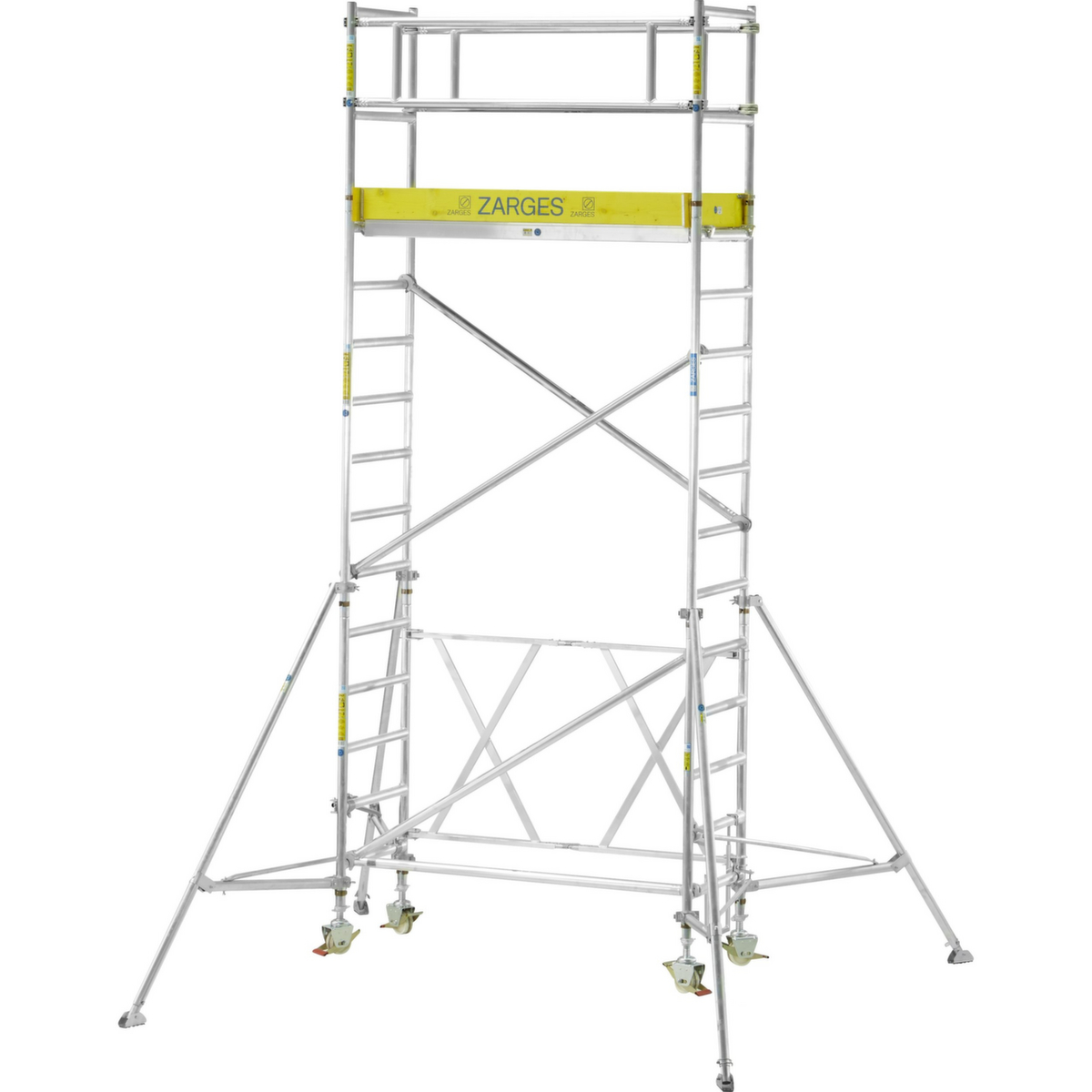 Mobiles Klappgerüst.Arbeitsh.bis ca.3m. Plattf.-Höhe max.0,99m.Belastung 275Kg