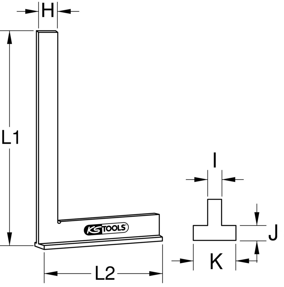 KS Tools Anschlagwinkel Standard 2 ZOOM