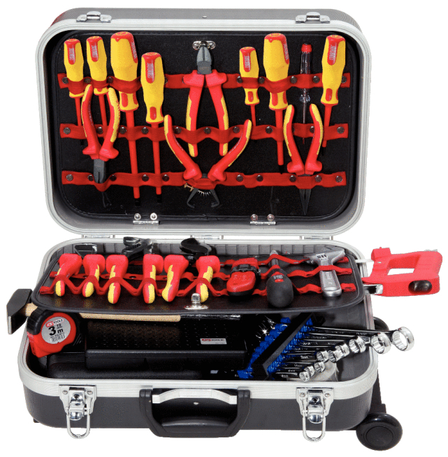 KS Tools Premium Max Elektriker-Werkzeugkoffer Standard 2 ZOOM